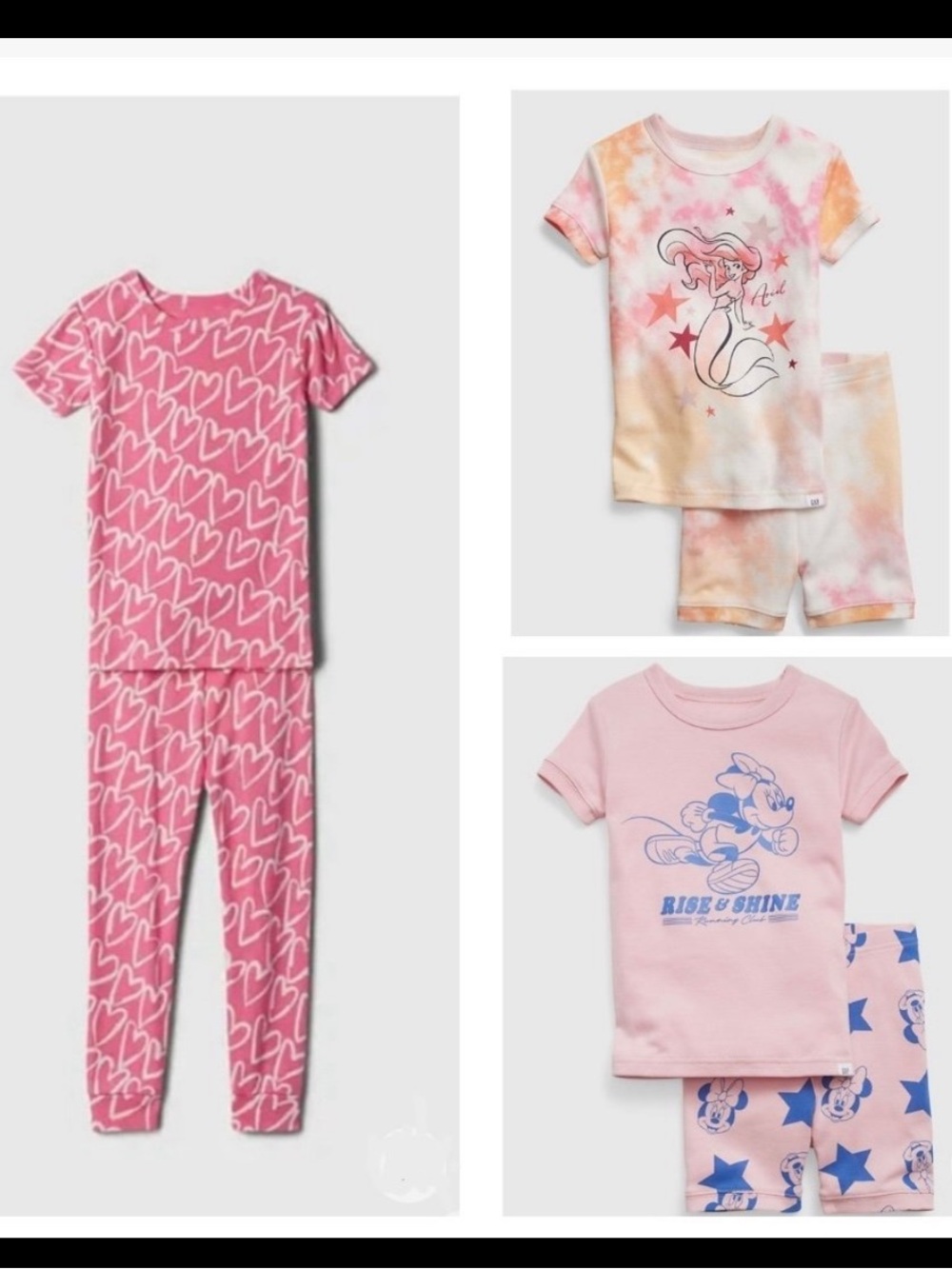 NWT Baby Gap Toddler Girls Pajamas 3T